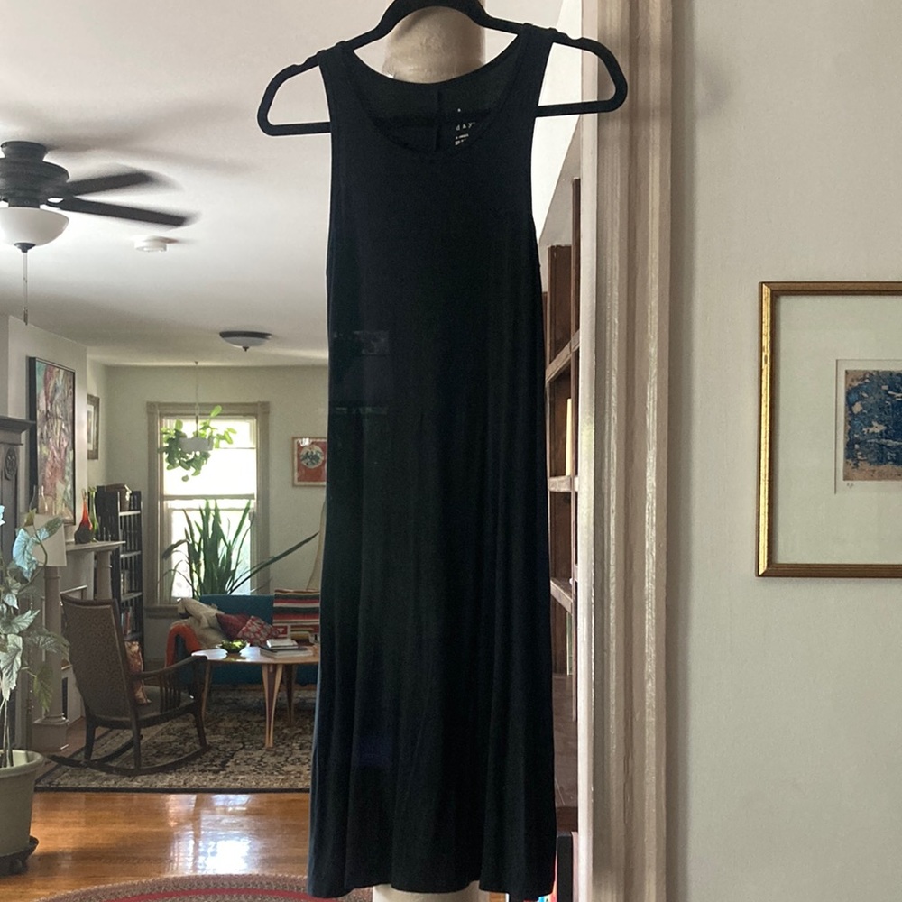 Comfy well-cut cotton stretch dress